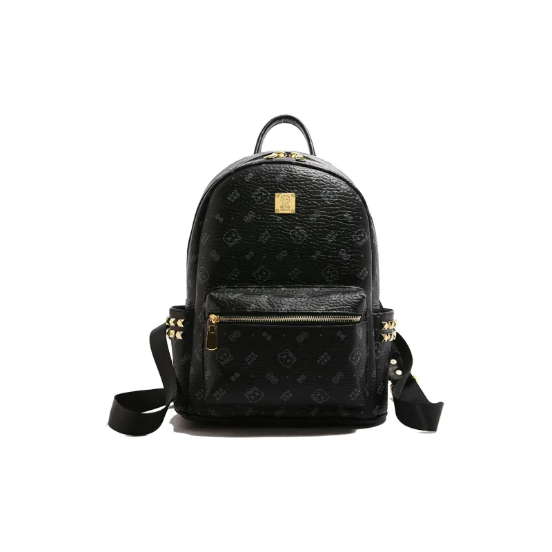 Yalu PU Backpack Tubas Women's Brown/White/Pink/Black-18