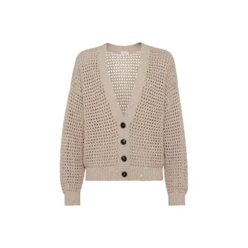 Brunello Cucinelli V Neck Knitted Cardigan