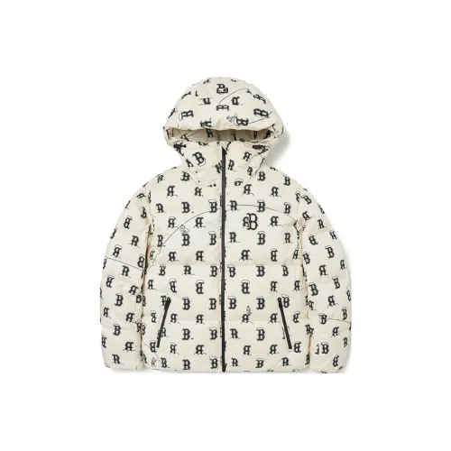 MLB Boston Red Sox Down Jackets Women's Cream