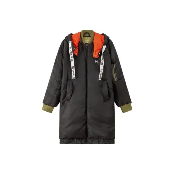 NO ONE ELSE Down Jacket Unisex Black
