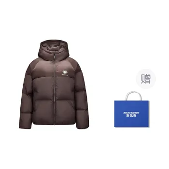 Skechers Down Jacket Women's Caramel Brown