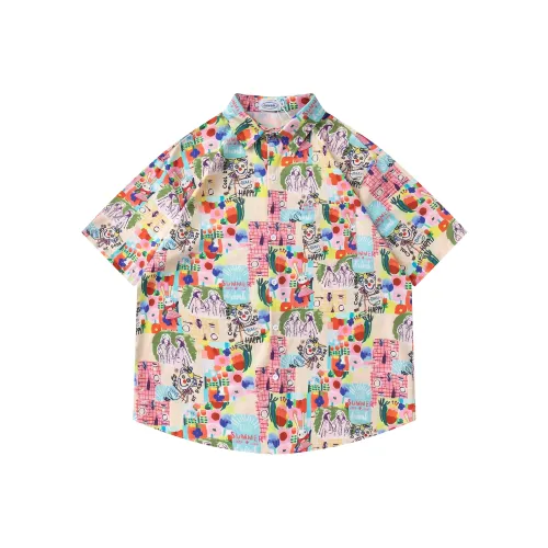 BEAR UNION Shirts Unisex Red