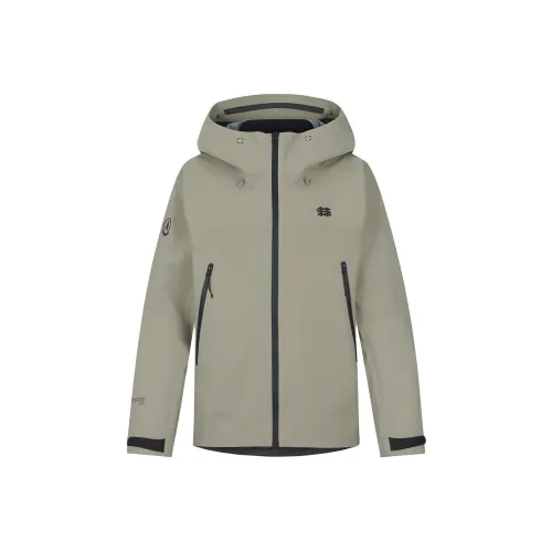 KOLON SPORT Gore Tex 3l Pro Shell Jackets Coats Women's Olive Green