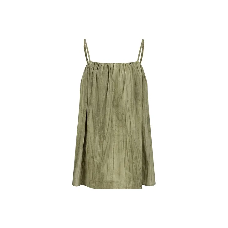 URBAN REVIVO Camisole Women's Khaki Green-0