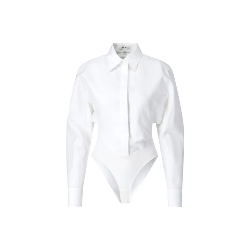 Alaia Layered Effect Bodyshrt-0