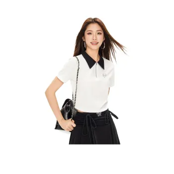  CHOCOOLATE Polo Shirt Women's White