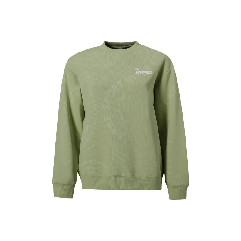 Erke Sweatshirt Women's Laurel Green-0