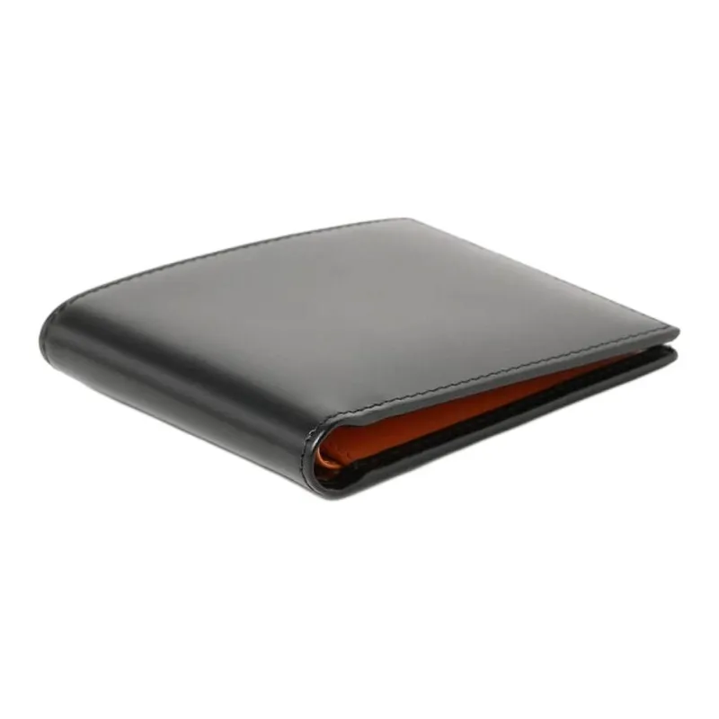 ETTINGER Cow Leather Wallet Men's Black-2