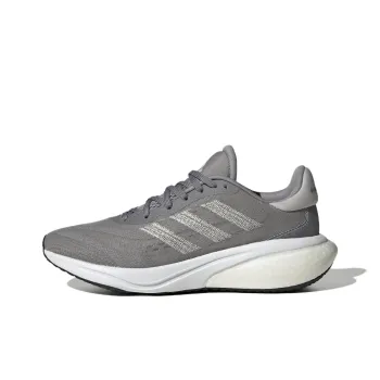 Adidas Supernova 3 Cushioning, Wear Resistant Low Top Running Shoes Women's Gray White
