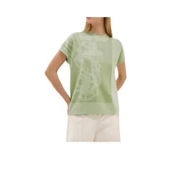 HERMES SS25 Knitwear Women's Green