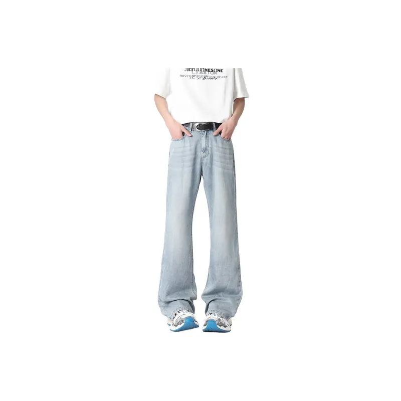 WELTER EXPERIMENT Jeans Unisex Ice Point Blue-0