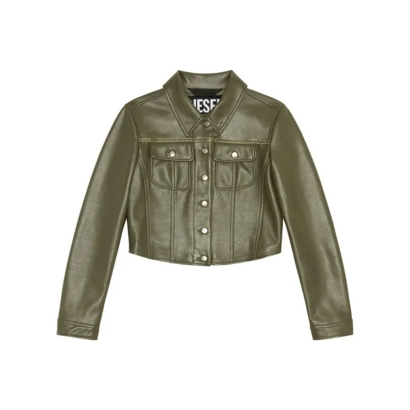 DIESEL Jackets Women's Green-0