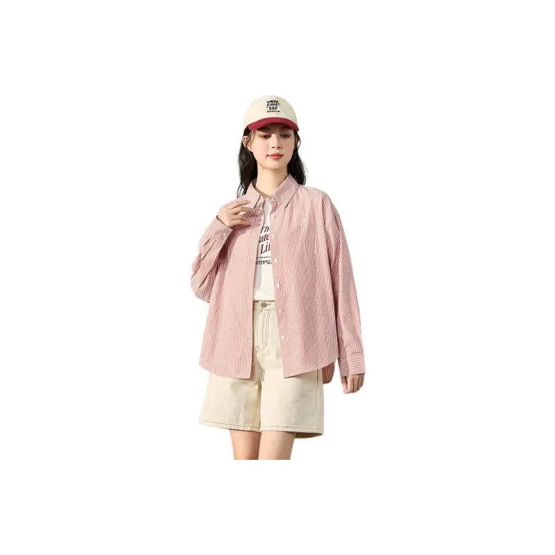 Tonlion Shirt Women's Crimson Tea-0