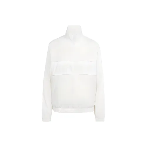 Adidas NY Half Zip Windbreaker Jackets Coats Women's Cloud White
