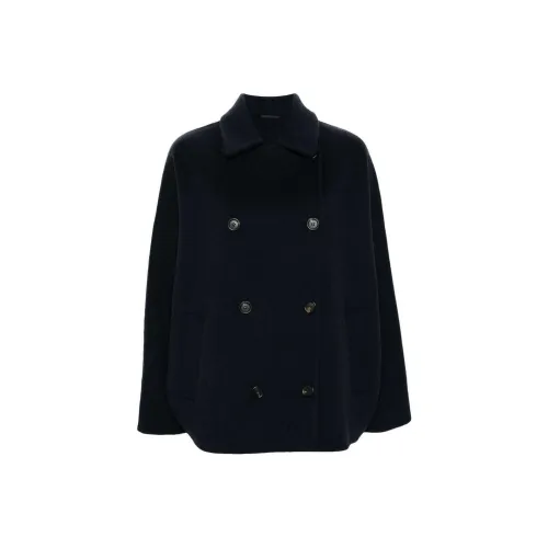 Brunello Cucinelli Double Breasted Long Sleeved Coat