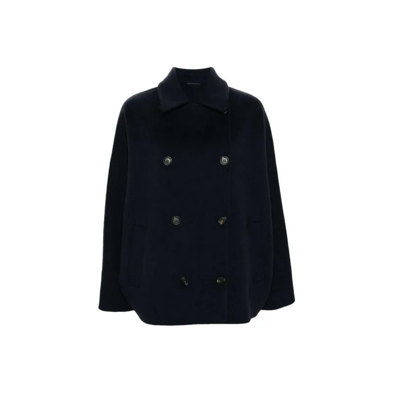 Brunello Cucinelli Double Breasted Long Sleeved Coat-0