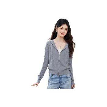 Emodues Knitwear Women's Light Gray