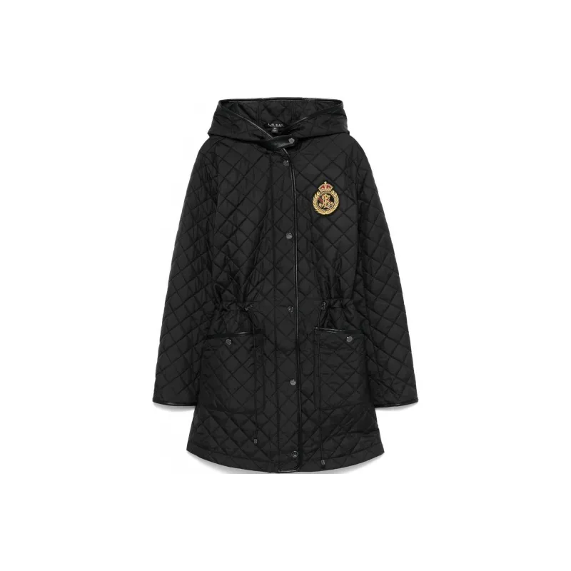 LAUREN RALPH LAUREN Logo patch Parka Coat-0