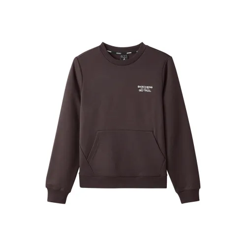 Skechers Mountain And Wild Outdoor Series FW24 Sweatshirt Women's Cocoa Berry