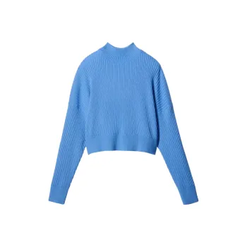CALVIN KLEIN Cashmere Sweater Women's Bel Air Blue