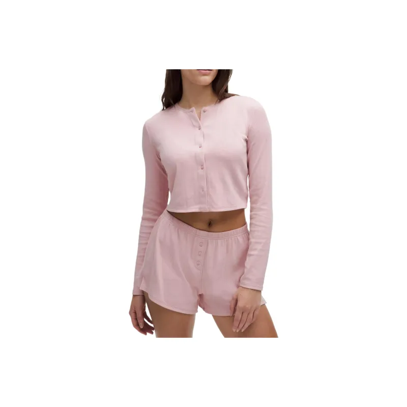 Lululemon Cropped Series Cotton Pointelle Shirt Women's-2