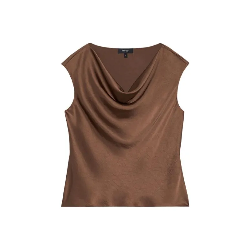 THEORY Shirts Women's Mocha-0