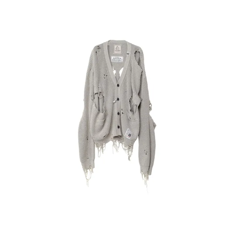 Maison Mihara Yasuhiro SS24 Knitwear Women's Gray-0