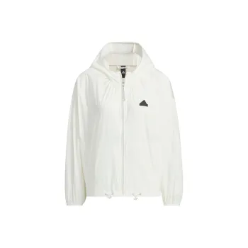 Adidas WINDBREAKER Jackets Coats Women's Jade White