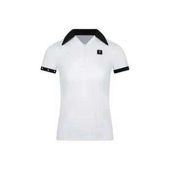 EUROPEAN TOUR T Shirt Women's White/Black