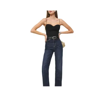 REFORMATION Pixie Top Camisole Women's Black