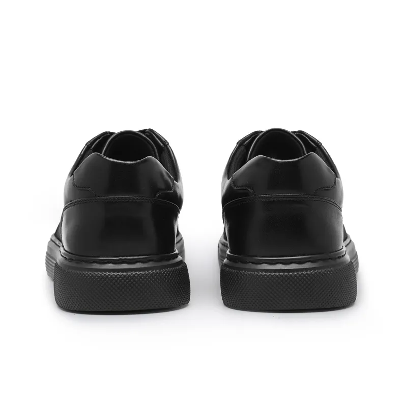 Shu Family Low Top Skateboard Shoes Men's Black-3