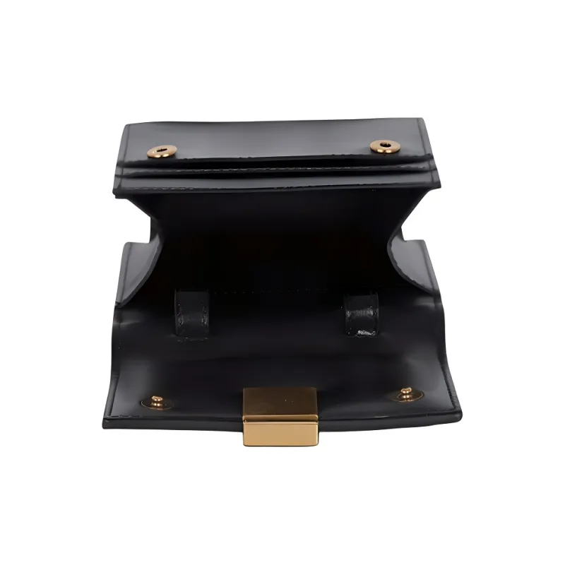 BALMAIN Pikachu Collaboration Calfskin Card Clip Card Holder Unisex Black/Yellow-4