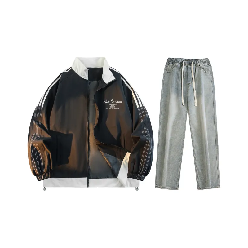 A.X.S.K Casual Sportswear Unisex Black-19