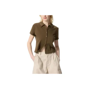 UNIQLO Polo Shirt Women's Umber