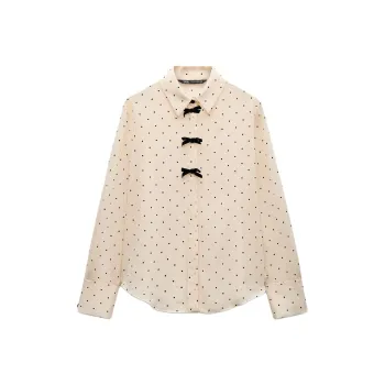 ZARA Shirts Women's Nude/Black