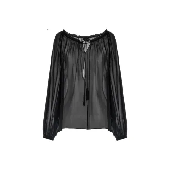TOM FORD Gathered Top