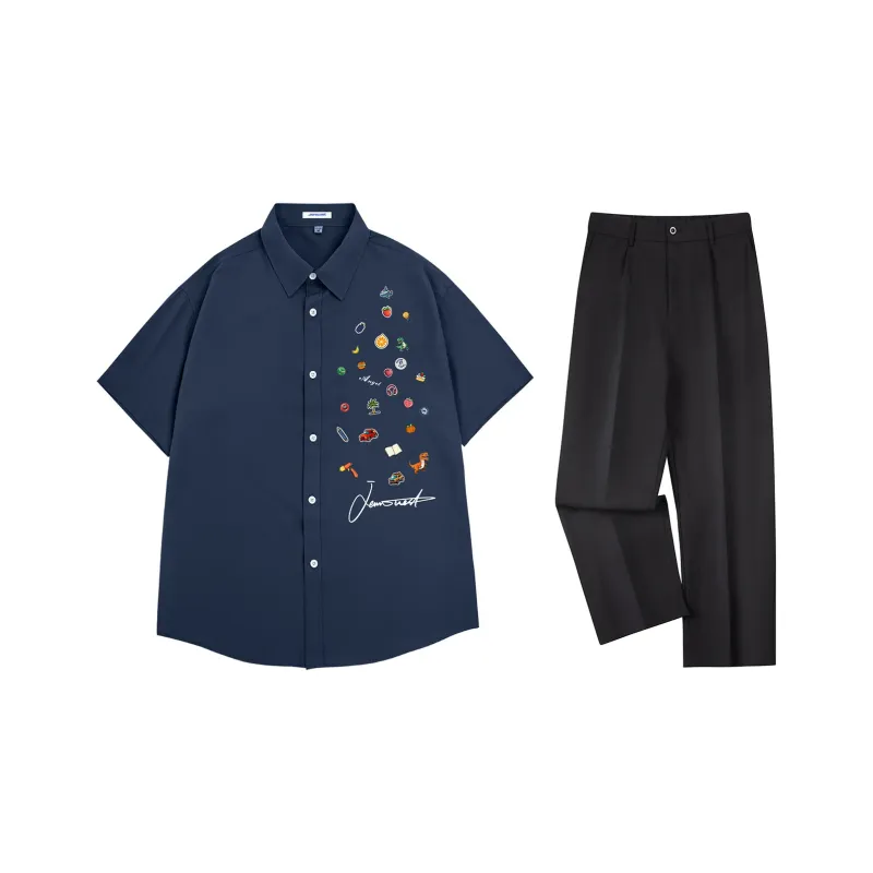 JEANSWEST Shirt Matching Set Unisex-18
