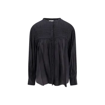 ISABEL MARANT ETOILE Gathered Plalia Blouse