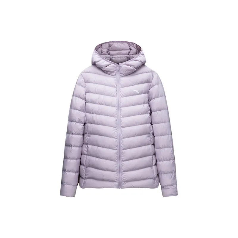 Anta Variety Training Collection Down Jacket Women's Wisteria Purple-0