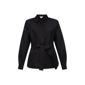 MaxMara Juglas Belted Button Up Shirt