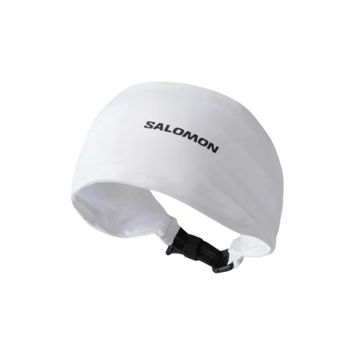 SALOMON Polyester, Polyurethane Hair Bands Unisex White