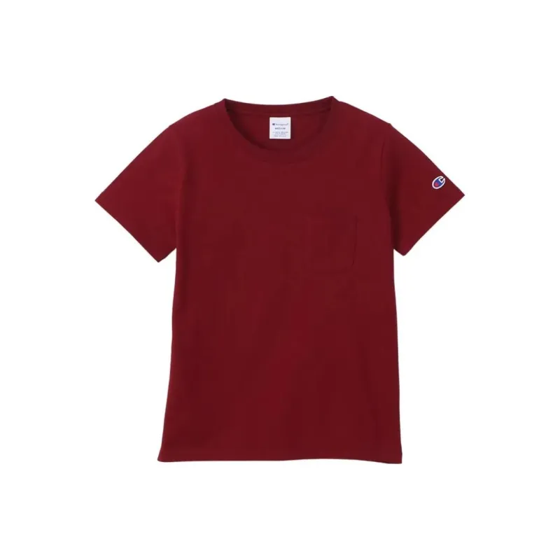 Champion T Shirt Women's Burgundy-0