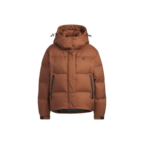 Adidas Down Jackets Women's Brown
