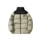 Green[Regular-Multicolor-Puffer Jacket]