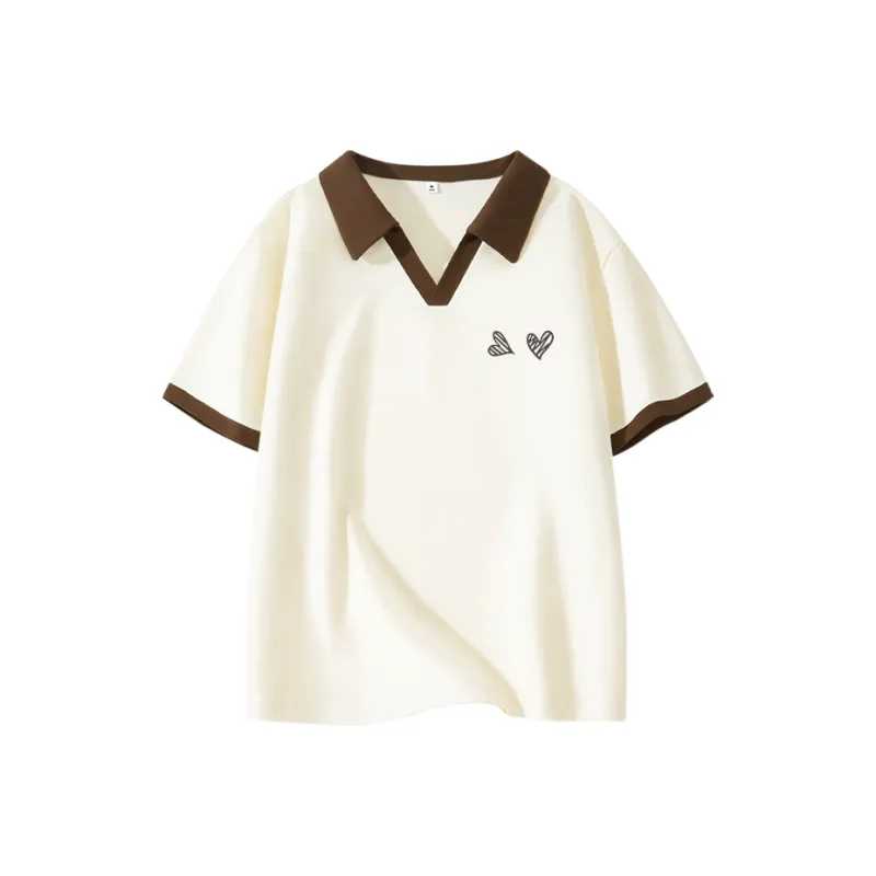 Cotton Polo Shirts Women's-0