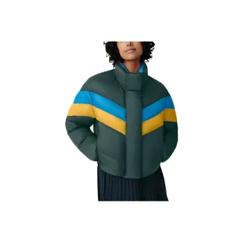 Canada Goose Canada Goose Reformation Down Jackets Women's Forest Green Multicolor