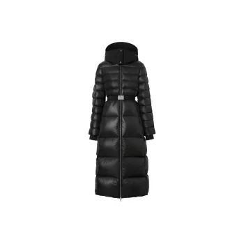 Burberry Contrast-hood Puffer Coat