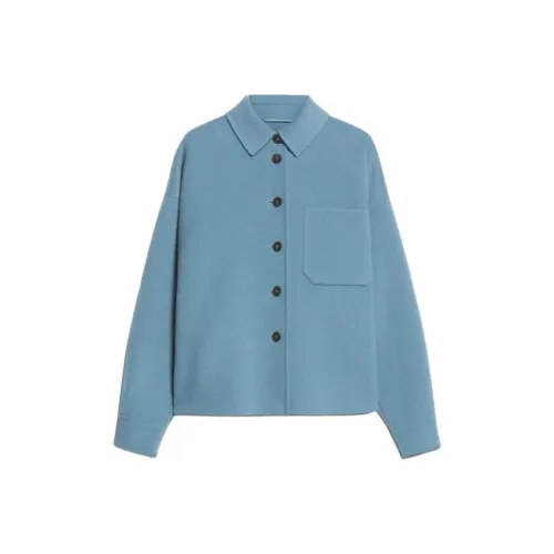 WEEKEND MaxMara Jackets & Coats Women's Stone Blue