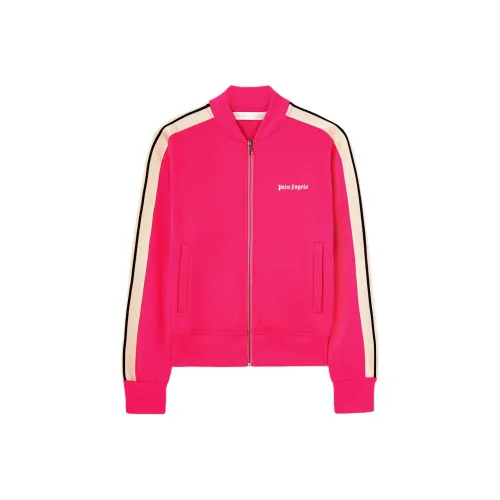 PALM ANGELS Logo Embroidered Zipped Bomber Jacket