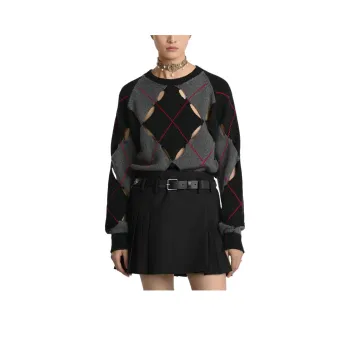 DIOR All Over Patterned Crewneck Jumper